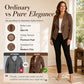 Women's Slim Fit Faux Suede Jacket