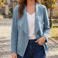 Women's Slim Fit Faux Suede Jacket