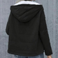 Women's Plush Lined Hooded Long Sleeve Jacket