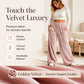 Women's Elegant Velvet Wide-Leg Pants