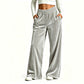 Women's Elegant Velvet Wide-Leg Pants