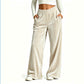 Women's Elegant Velvet Wide-Leg Pants