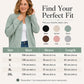 Women's Casual Knit Baseball Jacket