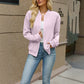 Women's Casual Knit Baseball Jacket