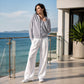 Women's Casual Knit Baseball Jacket