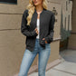 Women's Casual Knit Baseball Jacket
