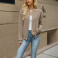Women's Casual Knit Baseball Jacket