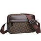 PU Leather Square Crossbody Bag for Men