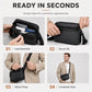 PU Leather Square Crossbody Bag for Men