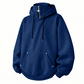 Men's Casual High Collar Loose Fit Hoodie