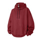 Men's Casual High Collar Loose Fit Hoodie