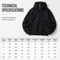 Men's Casual High Collar Loose Fit Hoodie