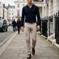 ✨ Men’s Modern Slim-Stretch Trousers – Sleek Fit & All-Day Comfort