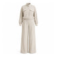 Women's Stylish Jacket & Wide Leg Pants 2-Piece Set