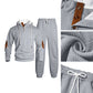 Men's Casual Hooded Tracksuit Set