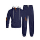 Men's Casual Hooded Tracksuit Set