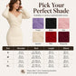 Women's Elegant Wrap V-Neck Ribbed Knit Dress