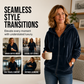 Women's Casual Velvet Hooded Jacket