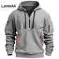 Hoodies for Men with Half-Zip and Pockets