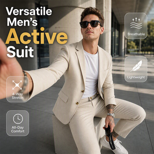 Men's Versatile Stretch Business Suit