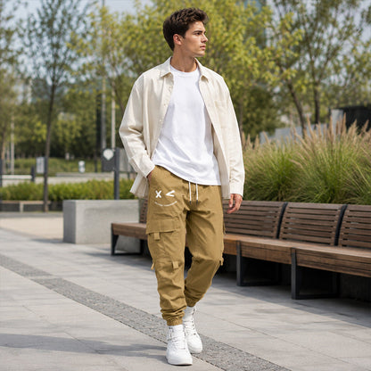 Men's Casual Loose-Fit Cargo Pants