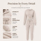 Women's Cinched Waist Hoodie & Pants Set