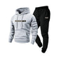Men's Hooded Sweatshirt & Sweatpants 2-Piece Set