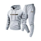 Men's Hooded Sweatshirt & Sweatpants 2-Piece Set