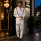 Men's Artistic Print Breathable 2-Piece Set