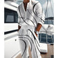 Men's Artistic Print Breathable 2-Piece Set