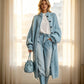 Women's Chunky Knit Long Sweater Coat