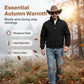 Men's Classic Bomber Jacket with Zip Front