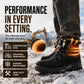 Men's Winter Anti-Smash Steel Toe Warm Shoes