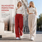 Women's Casual Straight-Leg Drawstring Pants