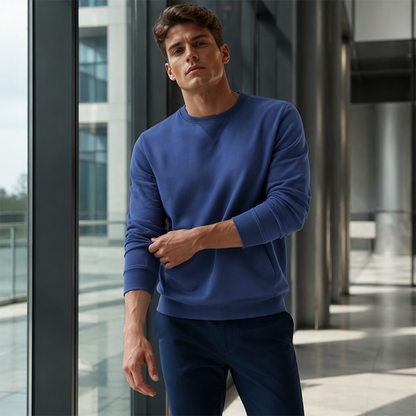 Men's Casual Classic Crewneck Sweatshirt