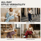 Women's Casual Straight-Leg Drawstring Pants