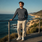 Men's Casual Classic Crewneck Sweatshirt