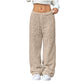 Women's Casual Straight-Leg Drawstring Pants