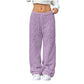 Women's Casual Straight-Leg Drawstring Pants