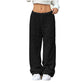 Women's Casual Straight-Leg Drawstring Pants