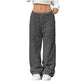 Women's Casual Straight-Leg Drawstring Pants