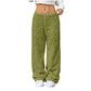 Women's Casual Straight-Leg Drawstring Pants