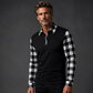 Men's Casual Long Sleeve Half-Zip Shirt
