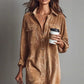 Women's Casual Fashion Shirt Dress
