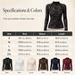 Women's Elegant Long-Sleeve Lace Shirt