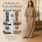 Women's Batwing Sleeve Top & Maxi Skirt Set