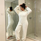 Women's Cute Bear Hooded One-Piece Loungewear