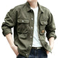 Men's Classic  Loose Fit Cargo Jacket
