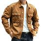 Men's Classic  Loose Fit Cargo Jacket
