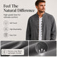 Men's Casual Long Sleeve Stand Collar Shirt